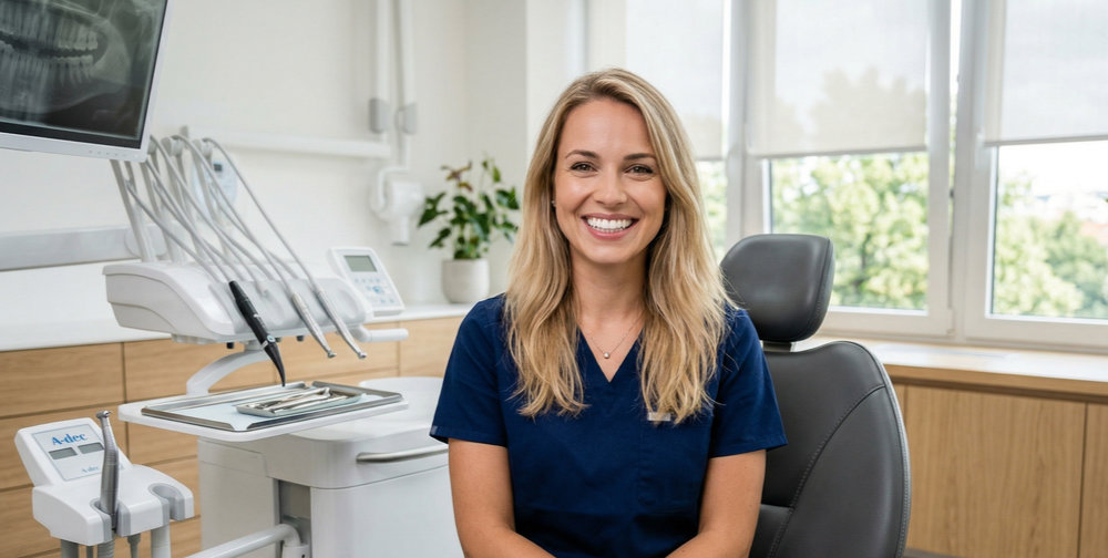 Smiling woman